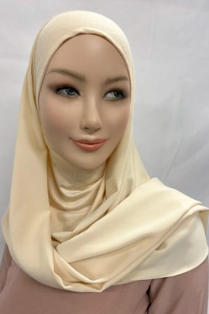 Hijab soie de Médine cagoule intégrée