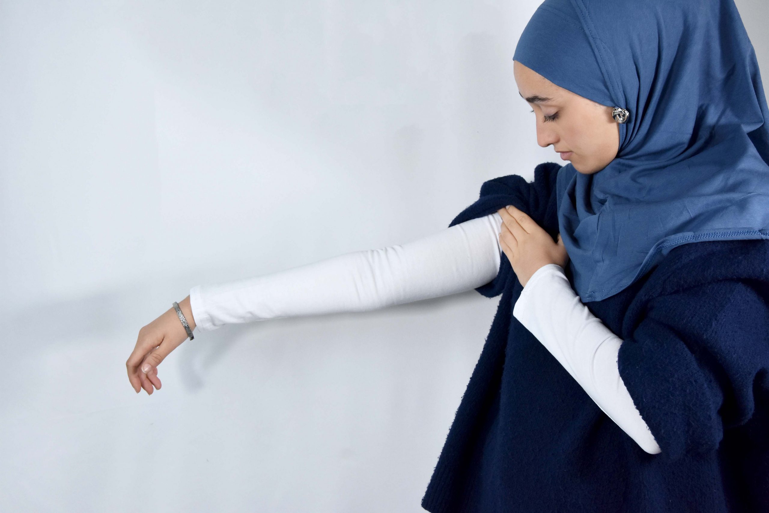 Manchette longue en coton