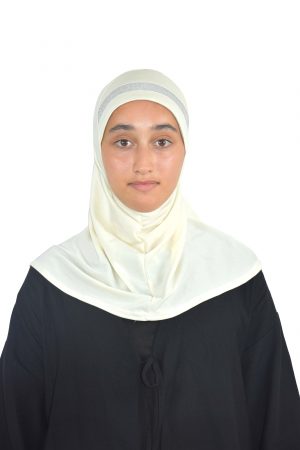 Hijab à enfiler une pièce strass