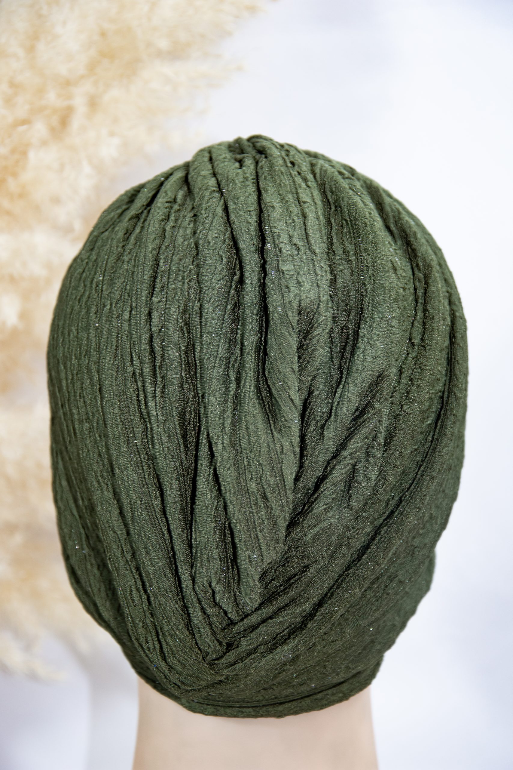 Turban fashion croisé pailleté – Image 8