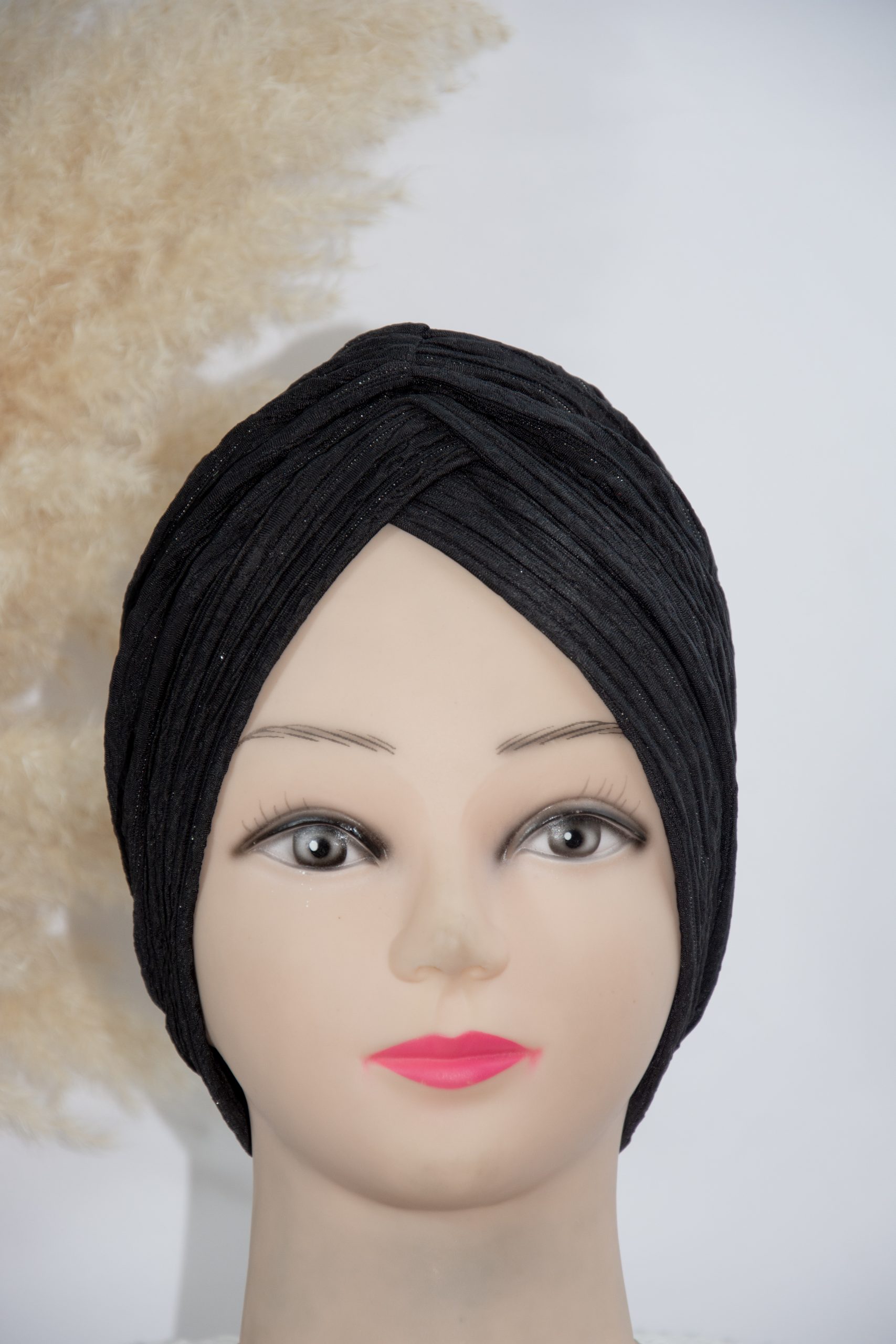 Turban fashion croisé pailleté – Image 10