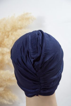 Turban jersey croisé