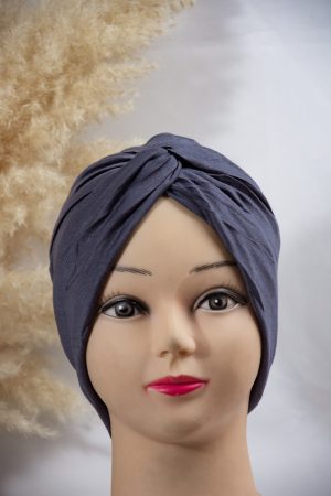 Turban jersey croisé